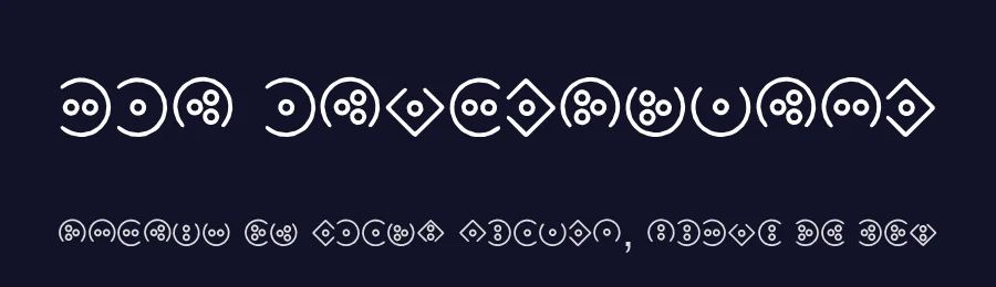 DLI LightScript by David Flor — Dingbats Font — thumbnail 2