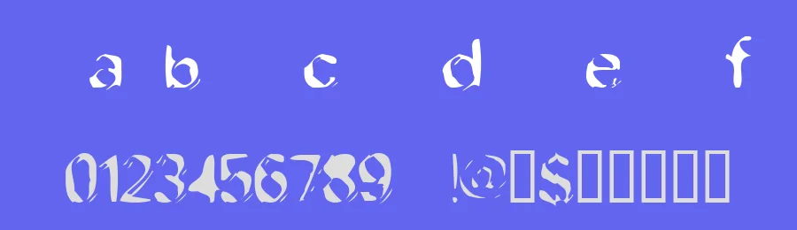 Dob File Type by Xerotype — Decorative Font — thumbnail 3