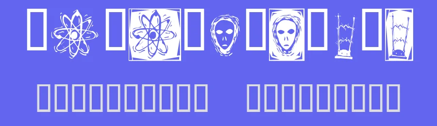 Doc Nimbus Bats by Omega Font Labs — Dingbats Font — thumbnail 3