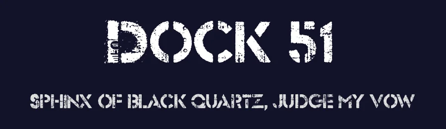 Dock 51 by imagex — Decorative Font — thumbnail 2