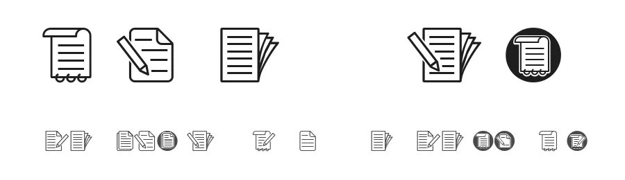 Document Symbols by Vladimir Nikolic — Dingbats Font