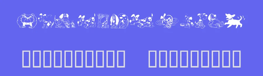 Doggon by GemFonts / Typotheticals — Dingbats Font — thumbnail 3