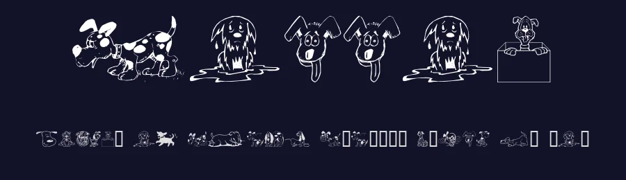 Doggon by GemFonts / Typotheticals — Dingbats Font — thumbnail 2