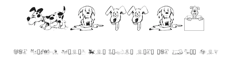 Doggon by GemFonts / Typotheticals — Dingbats Font