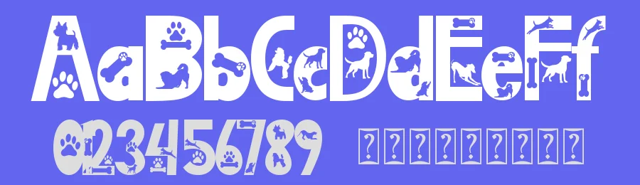 Doggy Smart by Yoga Letter — Decorative Font — thumbnail 3