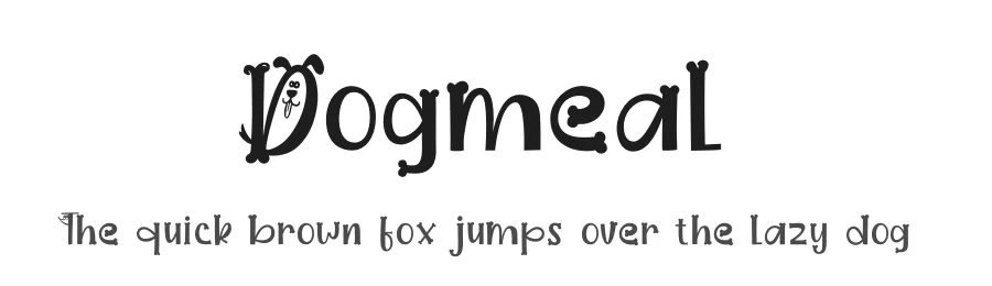 Dogmeal by www.movefont .com — Decorative Font