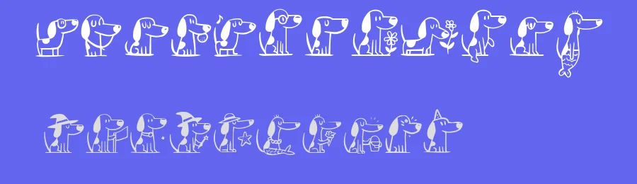 Dogpixur by BlackFridayFont FMF — Dingbats Font — thumbnail 3