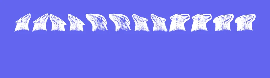 Dogs by Vladimir Nikolic — Dingbats Font — thumbnail 3