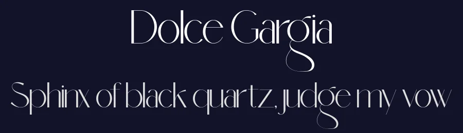 Dolce Gargia by Hishand Studio — Sans Serif Font — thumbnail 2