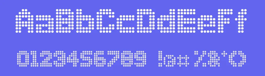 Dolly Dots by Jos Elsendoorn — Display Font — thumbnail 3