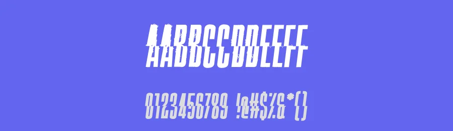 Dolphin with a Massive Shotgun by Chequered Ink — Decorative Font — thumbnail 3