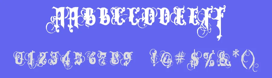 Dominatrix by Bolt Cutter Design-Industrial Strength — Blackletter Font — thumbnail 3