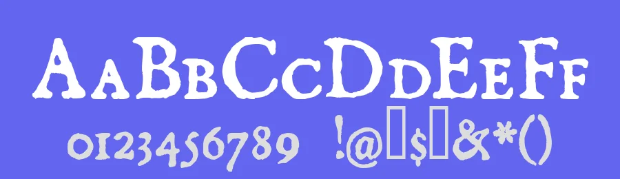 Dominican by Harold's Fonts — Decorative Font — thumbnail 3