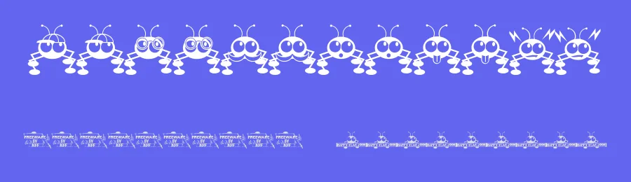 Don't Bug Me by Jeff Levine — Dingbats Font — thumbnail 3