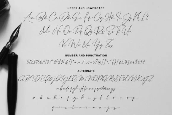 Dontheus Font by lemonthe — Script Handwritten Font — thumbnail 6