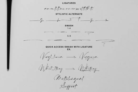Dontheus Font by lemonthe — Script Handwritten Font — thumbnail 7