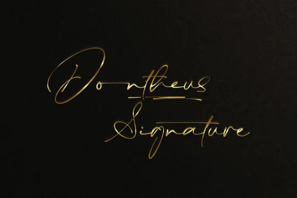 Dontheus Font by lemonthe — Script Handwritten Font — thumbnail 9