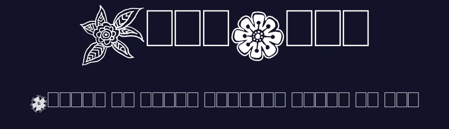 DoodFlow by imagex — Dingbats Font — thumbnail 2