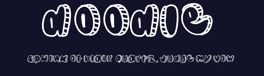 Doodle by Des Gomez — Decorative Font — thumbnail 2