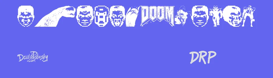 Doom And Gloom by xstreamed.tv — Dingbats Font — thumbnail 3