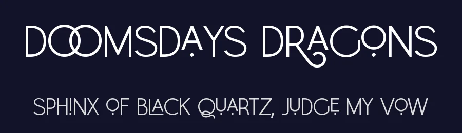 Doomsdays Dragons by UI Creative — Sans Serif Font — thumbnail 2