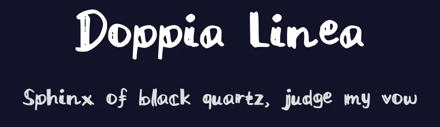 Doppia Linea by Cindyyo — Script Handwritten Font — thumbnail 2
