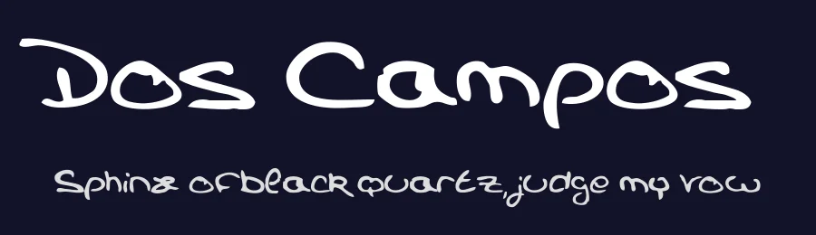 Dos Campos by Qkila — Script Handwritten Font — thumbnail 2