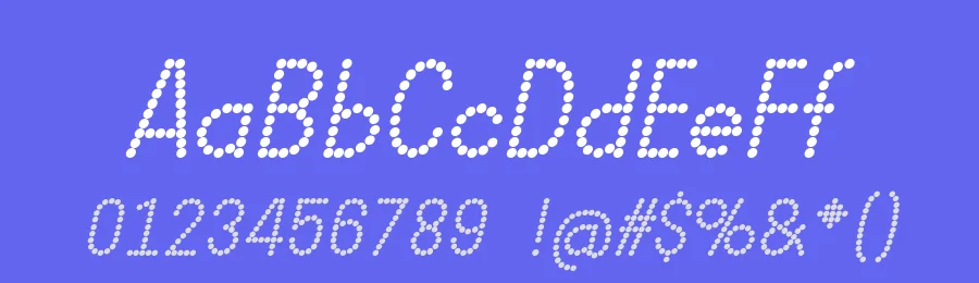 Dotcirful by 7NTypes — Display Font — thumbnail 3