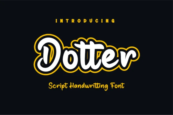 Dotter Font by Productype — Script Handwritten Font