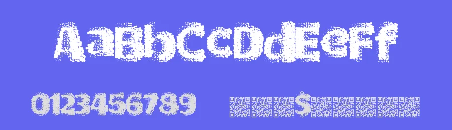 Dot Tricks by Xerographer Fonts — Decorative Font — thumbnail 3