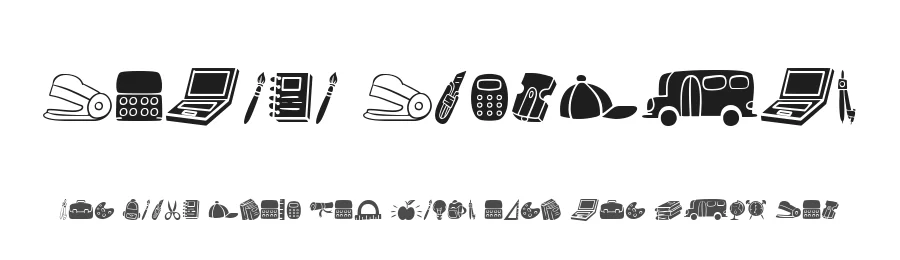 Dotuku Dingbats by 7NTypes โ Dingbats Font