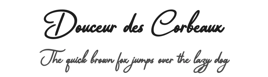 Douceur des Corbeaux