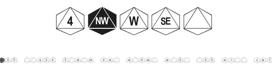 dPoly by Pixel Sagas — Dingbats Font