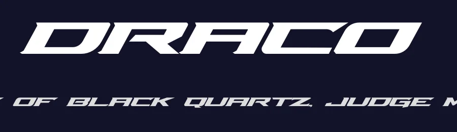 Draco by Athaya — Display Font — thumbnail 2
