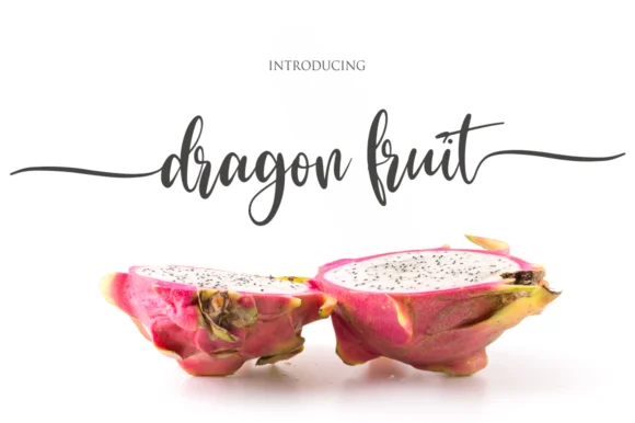 Dragon Fruit Font by NJStudio — Script Handwritten Font