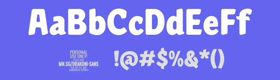 Drakoni Sans by Måns Grebäck — Sans Serif Font — thumbnail 3