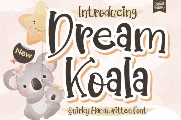 Dream Koala Font by Letterena Studios — Script Handwritten Font