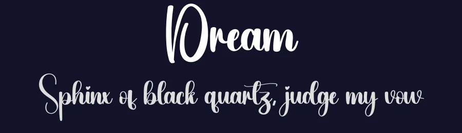 Dream by Scratchones — Script Handwritten Font — thumbnail 2