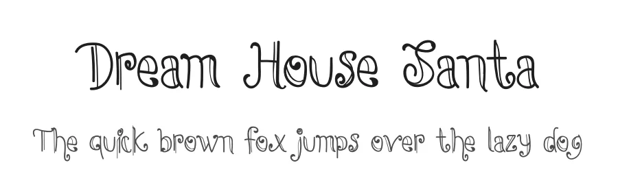 Dream House Santa