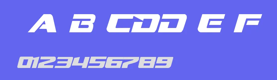 Dream MMA by mmafont — Display Font — thumbnail 3