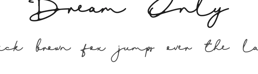 Dream Only