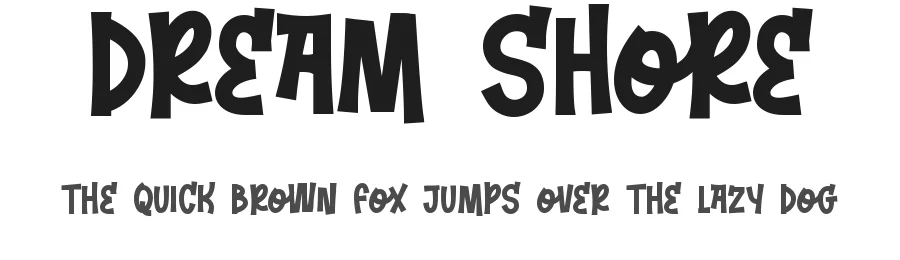 Dream Shore by DM Letter Studio - Dimas Prasetyo — Decorative Font