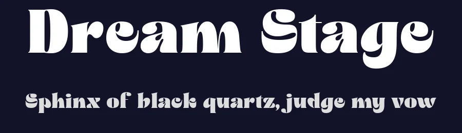 Dream Stage by Prioritype Co — Decorative Font — thumbnail 2