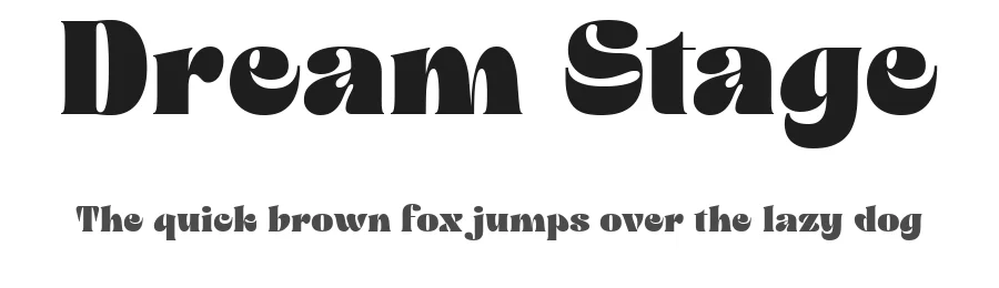 Dream Stage by Prioritype Co β Decorative Font