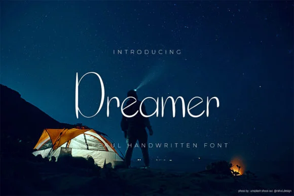 Dreamer Font by Creassion Studio by Creassion Studio — Script Handwritten Font
