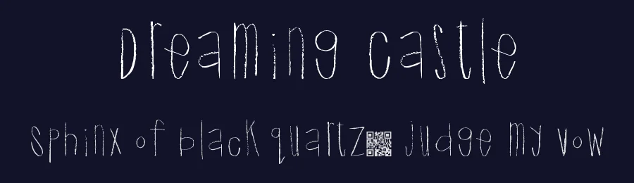 Dreaming Castle by Xerographer Fonts — Script Handwritten Font — thumbnail 2