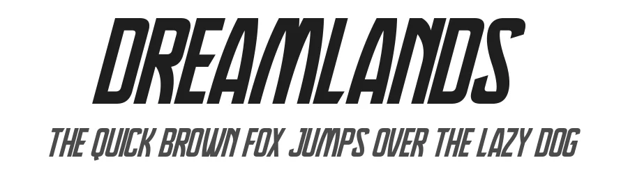 Dreamlands by Hawtpixel — Sans Serif Font