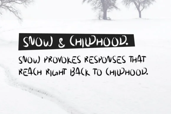 Dreamy Snow Font by Shattered Notion — Script Handwritten Font — thumbnail 3