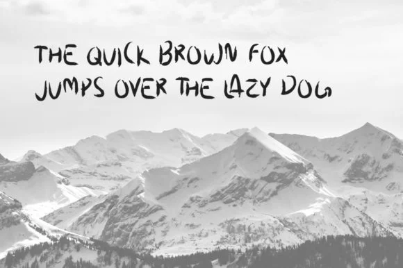 Dreamy Snow Font by Shattered Notion — Script Handwritten Font — thumbnail 4