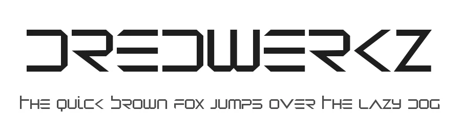 Dredwerkz by No Images Fonts — Display Font